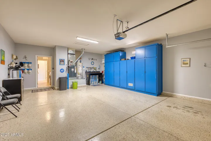 From front of garage toward the direct entry door