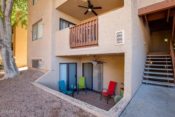 Perfectly located garden level just steps from the heated pool