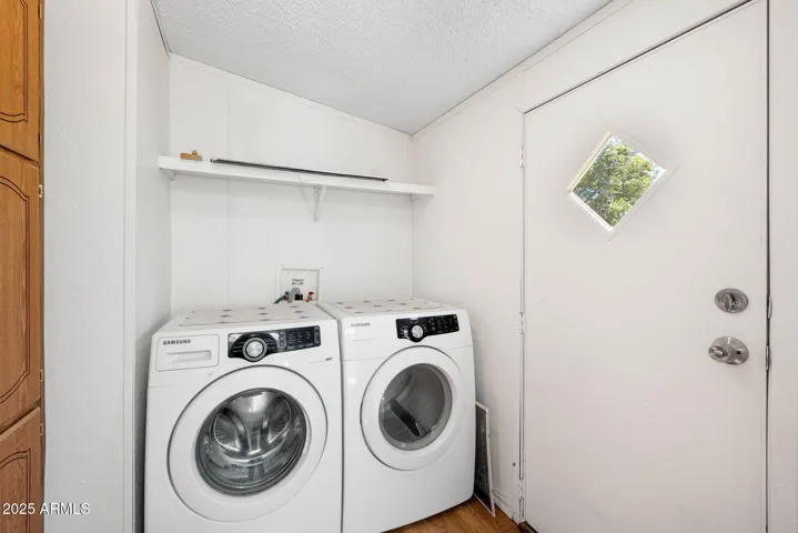 Washroom w/ Washer and Dryer