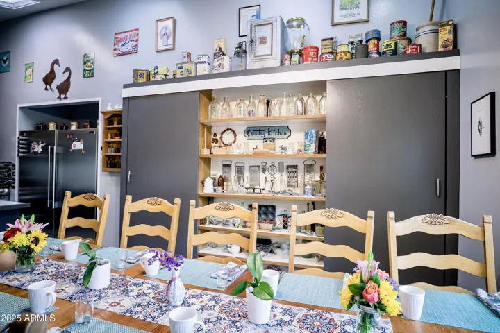Room for 10 or more! Large pantry storage