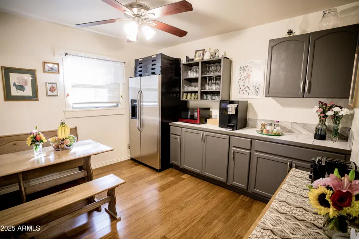 Sitting Room, Cabinet Storage, Ceiling Fan