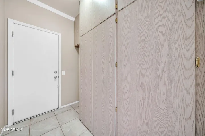 THIS DOOR IS TO THE GARAGE