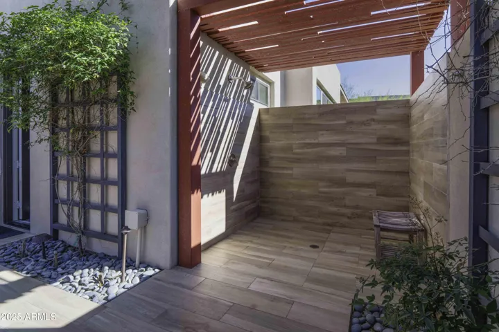 Access from private courtyard off primary bedroom