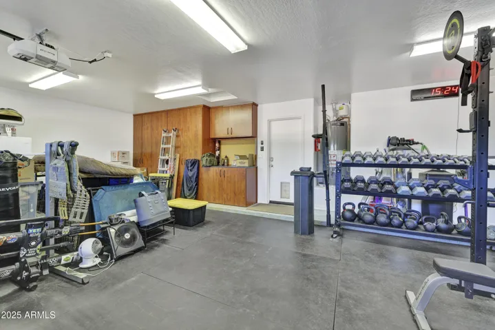 Cabinets - Water Softener - upgraded lighting