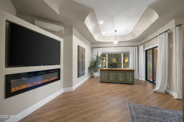 On the first floor