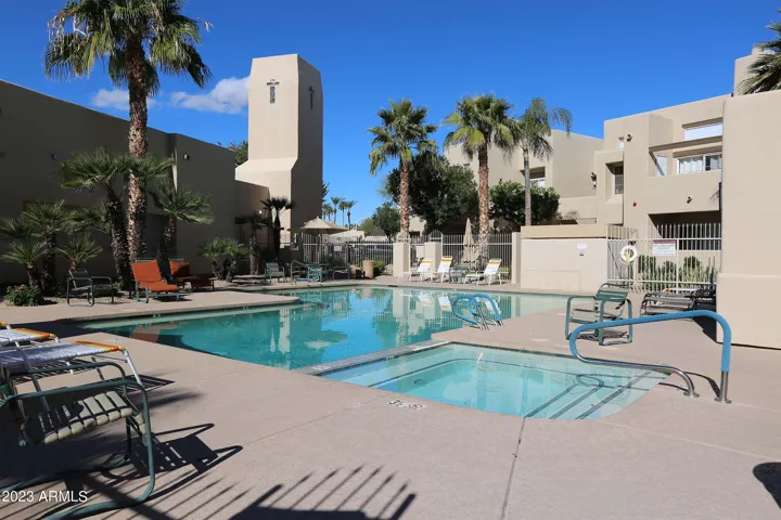 One of 2 Community Pools