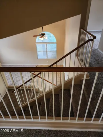 Dining Room from Upstairs Hallway