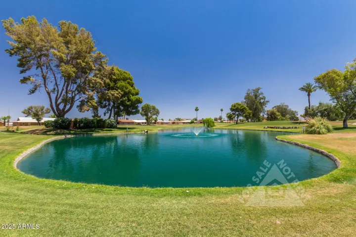 Golf Course view in community