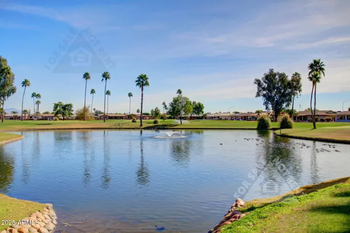 Golf Course view in community