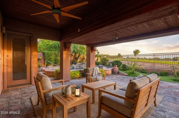 Backyard Covered Patio - Acoma Virtual Staging.