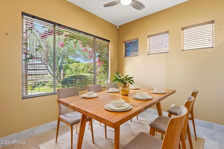 Kitchen nook. Virtually Staged.