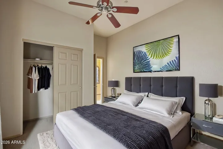 Guest Bedroom #1 - Acoma - Virtually Staged.