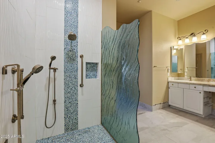 Fully Remodeled Primary Bathroom.