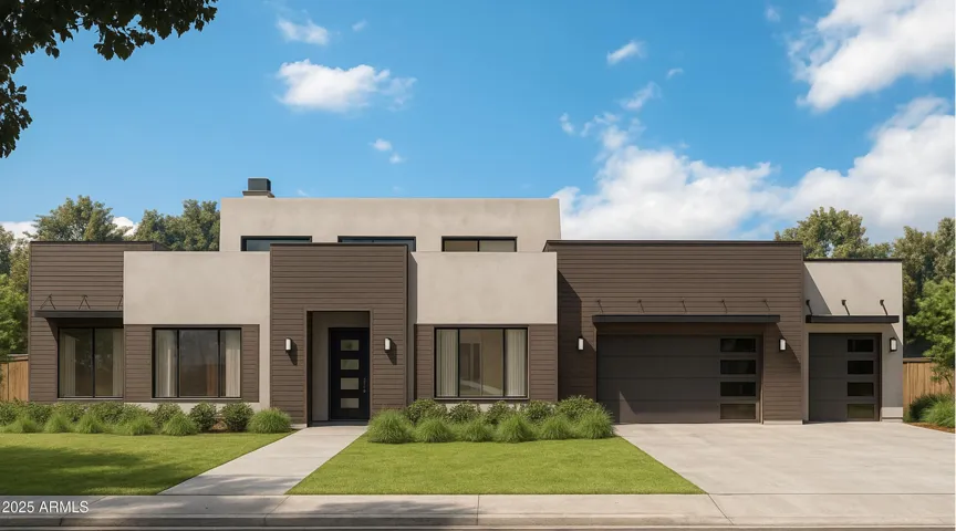 Front Exterior Rendering - for conceptual purposes only.