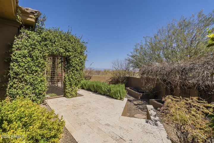Exterior entrance to dog run