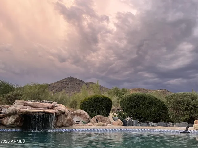 Stormy skies over Black Mountain