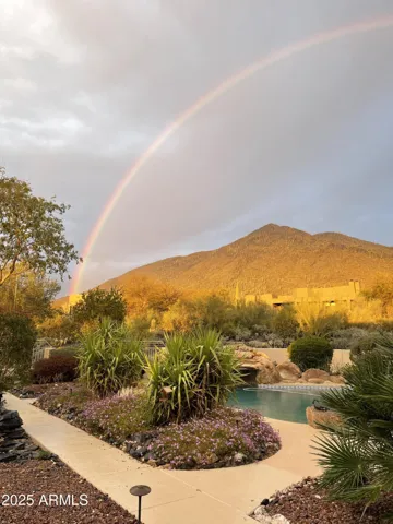 Rainbow over Black Mountain