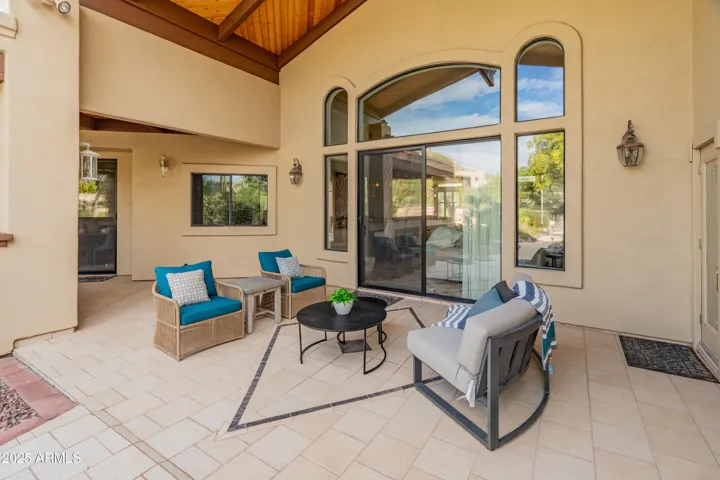 Main patio