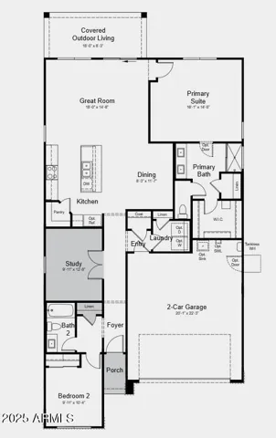 Additional Highlights include: study, pavers at entry and driveway, quartz countertops, gas GE appliance package, upgraded carpet and padding, window treatments, upgraded crown molding and upgraded baseboards