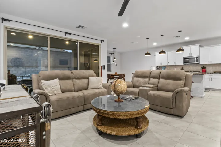 Large living room for seating