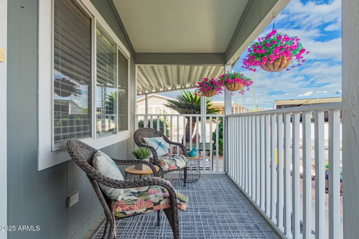 Enjoy the outdoors on your inviting patio