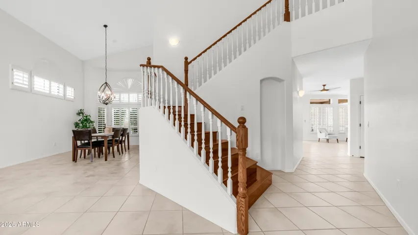 Grand Entry With Soaring Ceilings