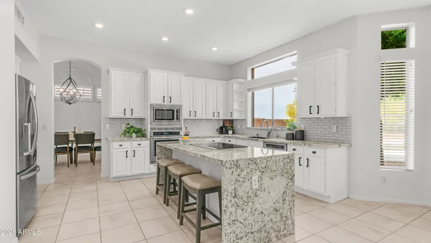 Chef Inspired Kitchen With Island