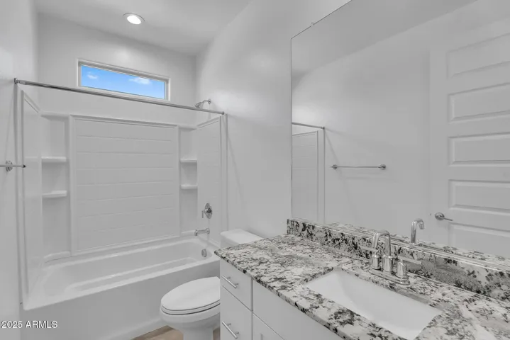 Guest bath located in the main residence