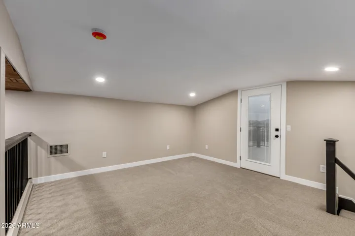 Loft / Office / Exit to walkout deck