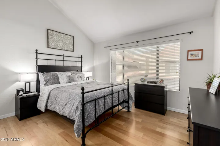 Primary Bedroom with High Ceilings