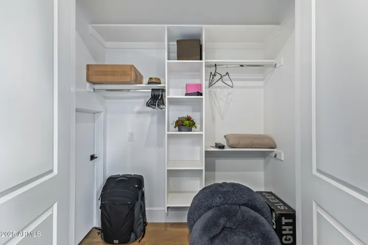 Downstairs Junior Suite closet