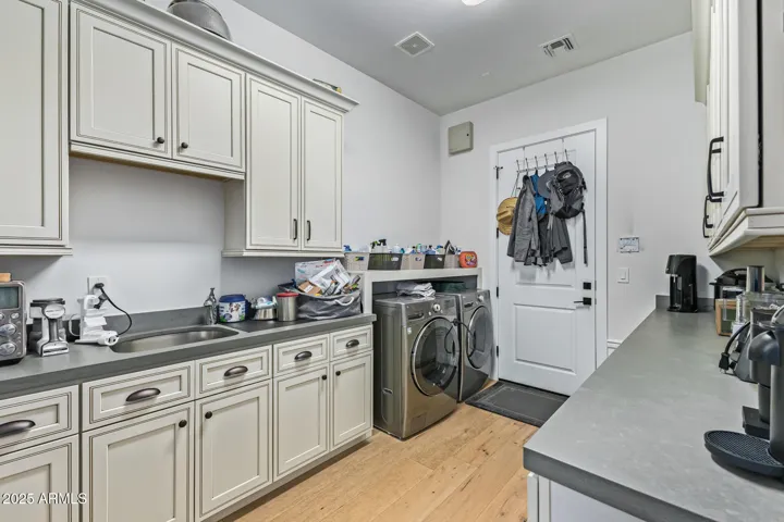 Huge utility room with additional pantry space