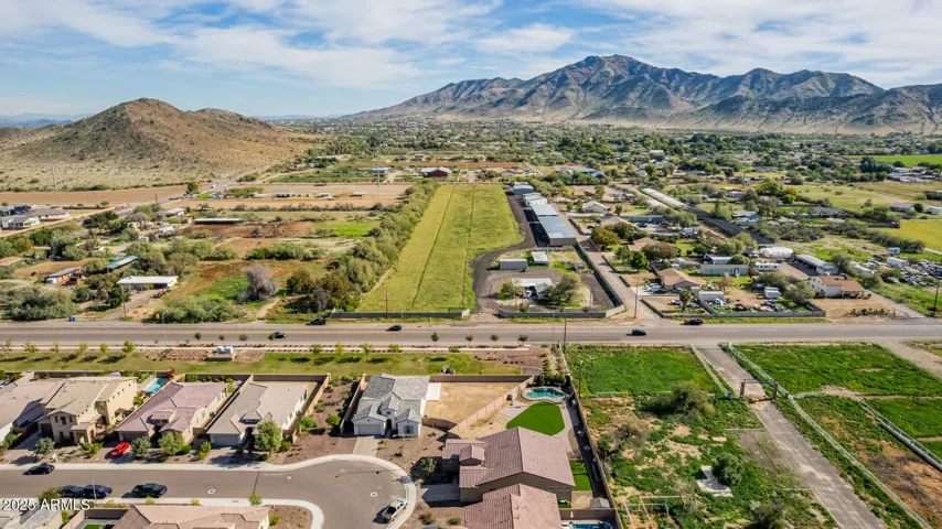 See the recent new home development across the street from subject property.