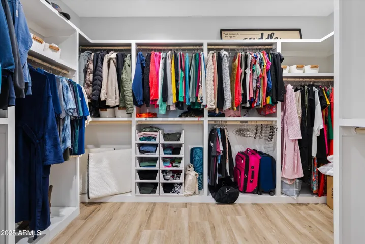 Primary custom closet