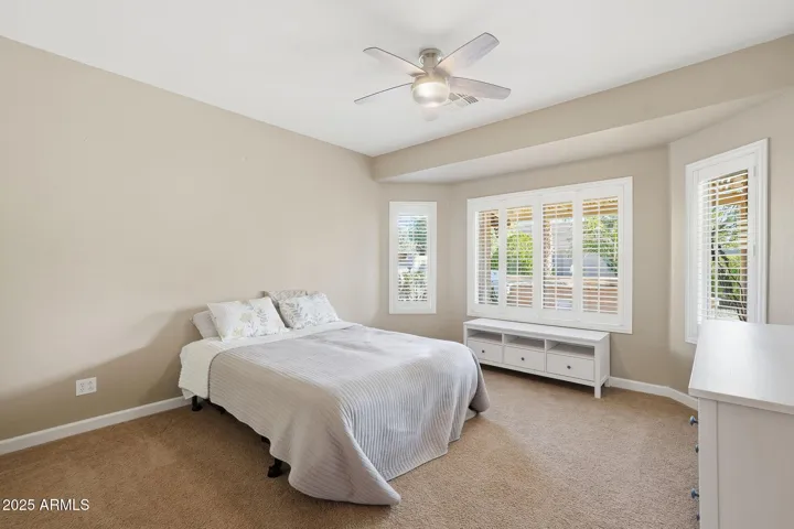 Guest bedroom is plenty big for your guests