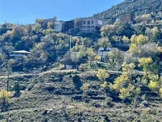 Aprx location of lots. View from UVX Road behind the Little Daisy Hotel.
