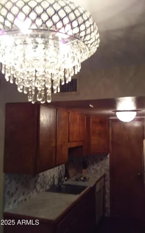 Chandelier - Dining area