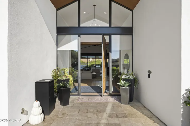 Welcoming Front Entrance