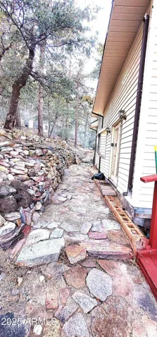 Exterior Walkway The Rock House Crown King Arizona