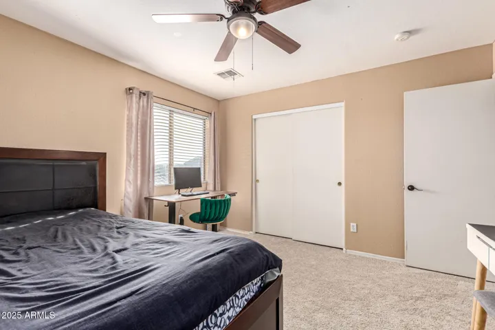 Upstairs bedroom.
