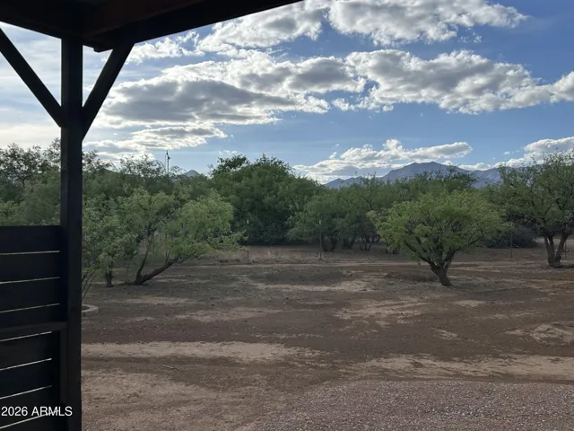 View of the Whetstone Mtns from back patio
