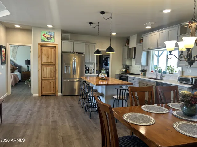 Hidden walk-in pantry