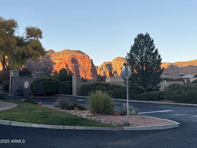 ... glorious red rocks at sunset