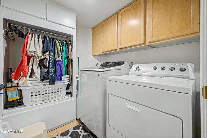 Laundry Room - Washer and Dryer to stay.