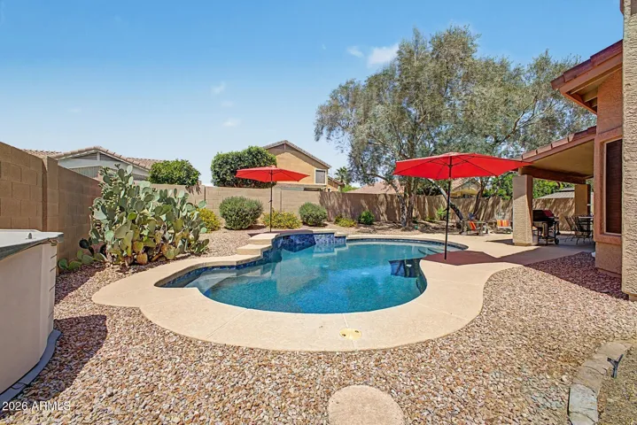 Pool remodeled in 2024 -Pebbletec, Tile, Cooldeck, Variable Speed Pump.