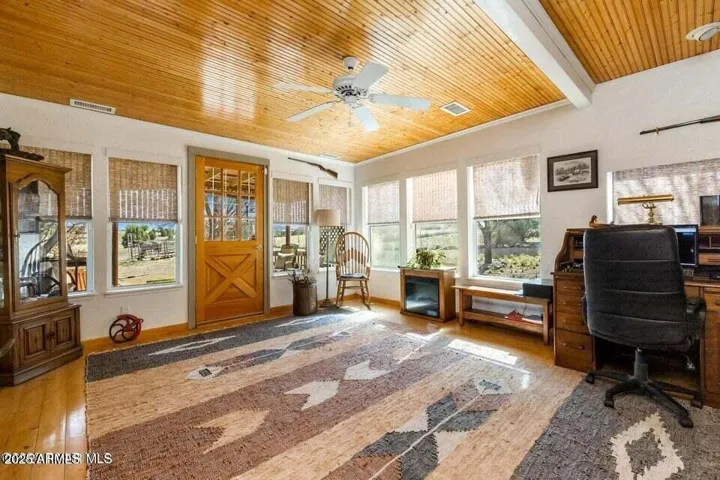 Heated and cooled, the Arizona room is so versatile!