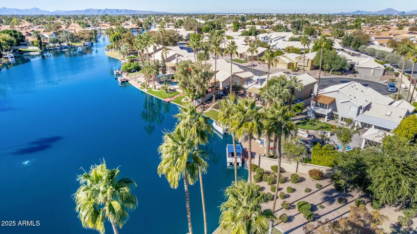 Some ariel view shots of the property on its 1/4 acre lot
