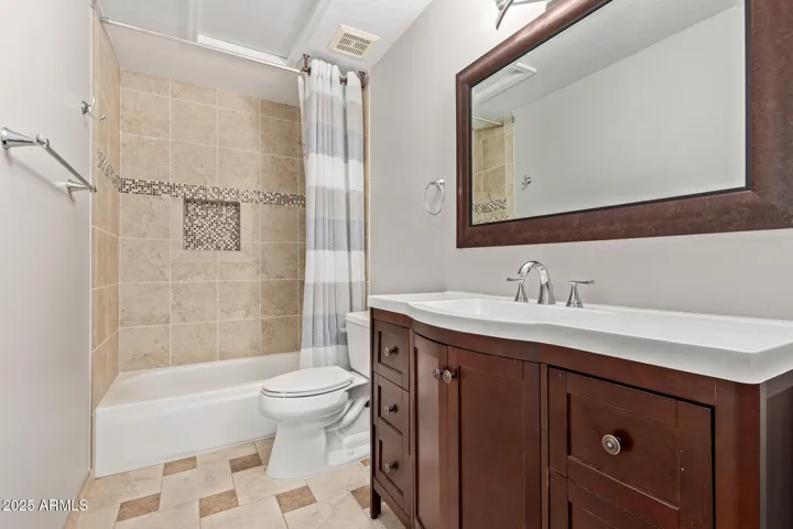 Remodeled Hall Bath