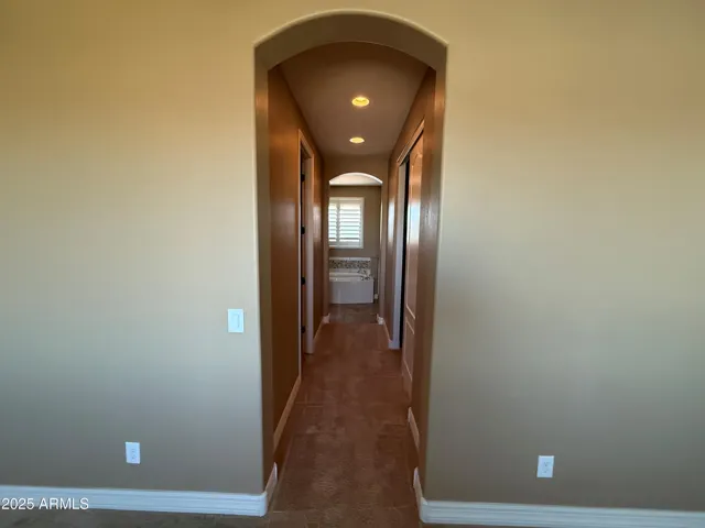 Master Bedroom Hallway to closets & bathroom
