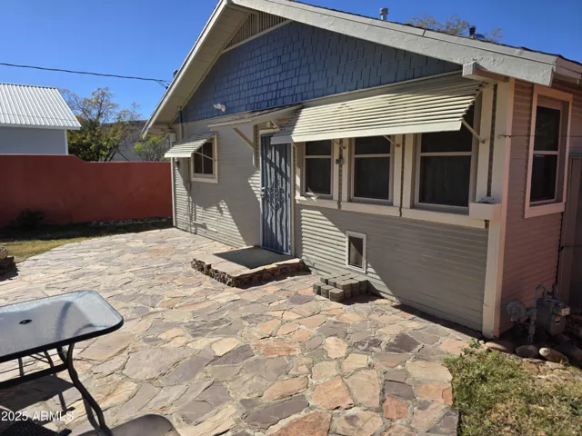 back of main house